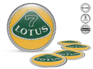 Lotus Adesivo Coprimozzo Edizione Stile Cupola Custom